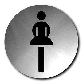 blomus Türschild - Signo, WC Damen