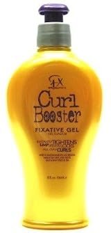 FX Curl Booster Fixative Gel 8 oz. (3-Pack) with Free Nail File