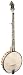 NE Plus Ultra Open Back Banjo Pro 5 String Folk Banjo