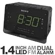 Sony Clock Radio W/ Large Disp
