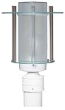 Besa 335504-13 3355 Series Lantern White / Frost-Clear 9'W. x 13-1/4'H.