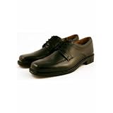 Bostonian Polino Black Leather with Deerskin Bicycle Toe Lace-Up Shoes at Bostonian
