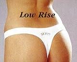 1st Fantasies CLOSEOUT in White Sexy and Fun low-rise Thong panty with rhinestone applique