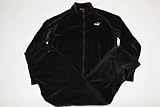 PUMA - Puma Men's Hampton Black Velour Complete Track Sweat Suit, Size M