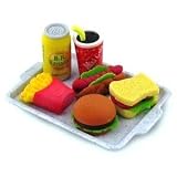 Iwako Eraser Set Fast Food
