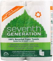 Seventh Generation Paper Towels 2 Rolls
