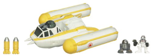 Star Wars Galactic Heroes Cinema Scene Y-Wing W/Cln Pilot