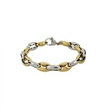 Wide 14k Gold Plated Mesh Bangle Bracelet