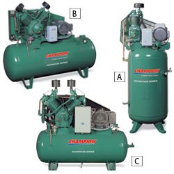 CHAMPION Stationary Electric-Powered Air Compressors