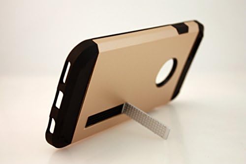 iPhone 6 GOLD Strong Armor Bumper Case [Kick Stand] for iPhone 6 (4.7 Inch)[Drop Protection] Perfect Fit [Shock Absorbency] Scratch Resistant