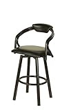 Poundex Bar Stools, Black, Set of 2