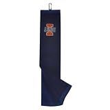 Illinois Fighting Illini Embroidered Tri-Fold Towel