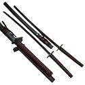 Wooden Double Samurai Sword