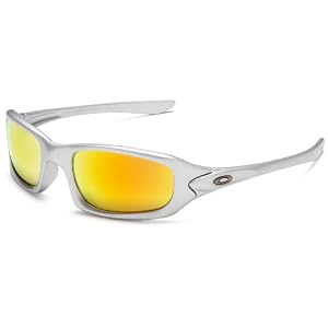 Oakley Men's Fives Iridium Metal Sunglasses