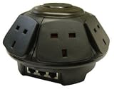 Desktop 3 LAN 200AV with 6 mains sockets