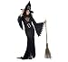 Black Witch Hexe schwarz 42 Kostüm für Erwachsene