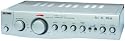 Karaoke - Verst&auml;rker Hollywood "Salza! 3300" 2x 60W, 3x Mikro - In + 4x Cinch - In, silver