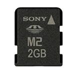 Sony - Flash memory card - 2 GB - Memory Stick Micro (M2)
