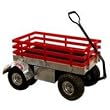 Red Diamond Plate Wagon w/ Canopy and Rack As Seen on TV