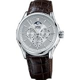 Oris 58175924051LS Culture Artelier Complication Mens Watch - Silver Dial Steel Case Automatic Movement