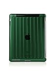 ZZCase Aqueduct Hydrocarbon Polymer ケース スマートカバー Smart Cover 併用可能 for iPad 2 - グリーン ZZPD2AQUE-GR