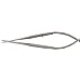 WPI 14111 Stainless Steel Straight Standard Spring Scissor with Round Handle, 14cm Length