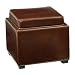 Bobbi Tray Ottoman - Brown - Grandin Road, Brown