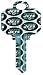 New York Jets Schlage SC1 House Key