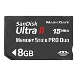 SanDisk 8GB Ultra II Memory Stick PRO Duo
