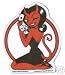 Evilkid - Lady Lucky Devil Woman - Antenna Topper