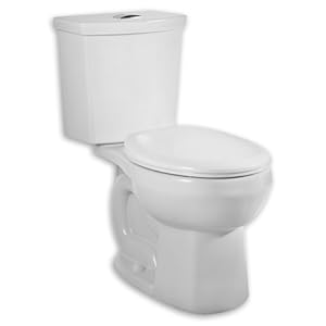 American Standard H2Option Dual Flush Elongated Toilet Bowl – 1.0/1.6 GPF, White, Bowl Only, 12" Rough-In, WaterSense Certified