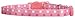 Coastal Pet Fashion Cat Collar Adjustable 8-Inch to 12-Inch, Breakaway Buckle with Bell, Polka Dot Pink