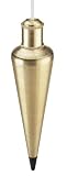 Empire Level 924BR Brass Plumb Bob, 24 Ounces