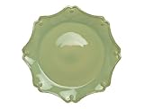 Juliska Berry & Thread Scallop Charger, Pistachio Green