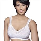 Playtex : Playtex Women's Comfort Lace Wirefree Bra, Black, 52DDD