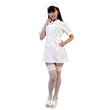 白衣の天使ナース服 コスチューム 白 レディース
