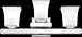 Search Our Specialty Mall : 8673 - Nulco Lighting- Ziggurat Bath Bar