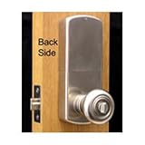 AKK-01 IR Remote Control Entry Lockset-Bright Brass