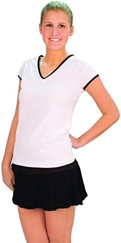 Peachy Tan Country Club White Varsity Cap Tee