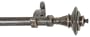 Window Curtain Rod / Drapery Rod 44 Inch - 108 Inch Satellite Bronze