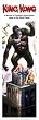 KING KONG - EMPIRE STATE BLDG - VINTAGE MOVIE POSTER (Size 11.75"x36")