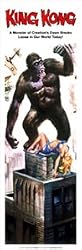 KING KONG - EMPIRE STATE BLDG - VINTAGE MOVIE POSTER (Size 11.75"x36")