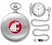 Washington State Cougars Silver Pocket Watch