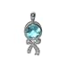 Silver925 Jewellery Stone Watch   Bowknot Elegant Necklace Pendant