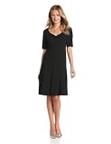 Jones New York Womens Short Sleeve Mock Jacket Dress