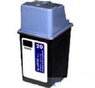 HouseOfToners Ink Cartridge Replacement for HP 20 C6614DN, Black