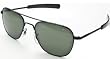 American Optical Flight Gear Original Pilot Sunglasses, Black Frame, Bayonet Temple, True 32213