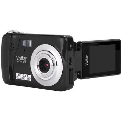 Vivitar Itwist VX018 10.1MP Flip Screen Digital Camera Black.