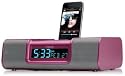 IHOME IP9PRC Clock Radio For Iphone and Ipod (Pink)