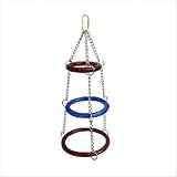 3 Tier Hanging Acrylic Swing Bird Toy by A & E CAGE CO.
